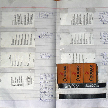 Die Cut Blank Labels