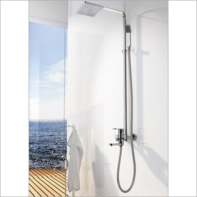Curved Stainless Steel Shower Rod
