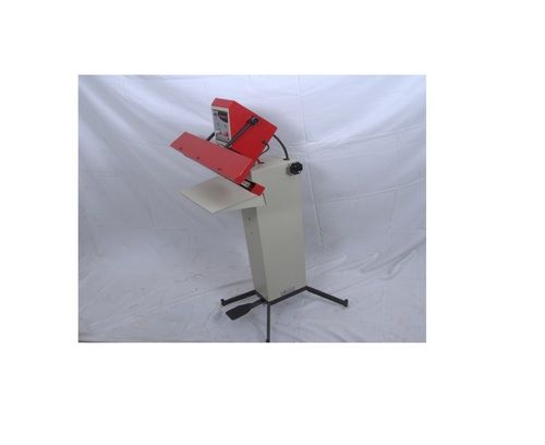 Red & Silver Foot Operated Sealing Machine