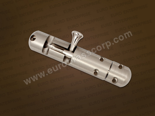Brass Half Round Light Tower Bolt