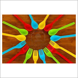 Plastic spoons and forks