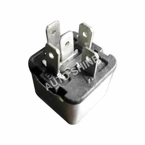 Black Relay Telco Type 5 Pin 12 & 24 Volt