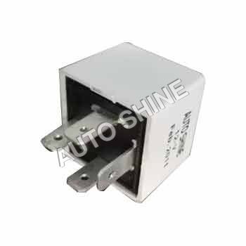 White Relay Telco Type 4 Pin 12 Volt