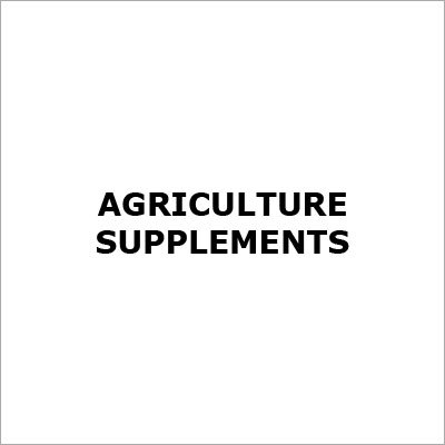 Agriculture Supplements