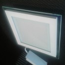12W GLASS PANEL