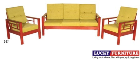 WOODEN SOFA