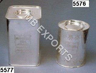 Metal Tea & Coffee Tin Box