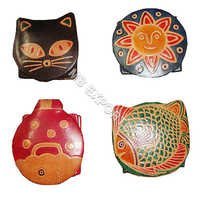 Cat face coin purse
