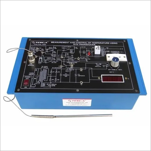 Measurement and Control Of Temperature Using RTD Transducer