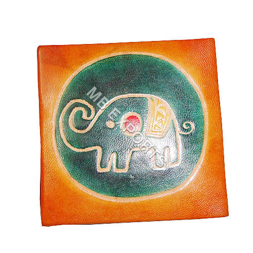 Green Shantiniketan Square Coin Purse