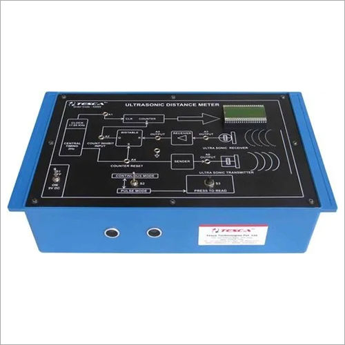 Black And Blue Ultrasonic Digital Distance Meter