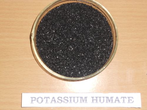 Potassium Humate Granules - Cas No: 68514-28-3.