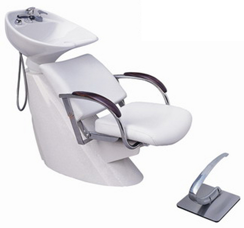 Shampo Station Exclusive - Ceramic Basin 10L, White, 50kg | Ergonomic Design, Adjustable Height, Water Saving
