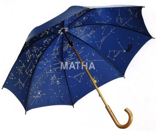 Cheap Umbrella - Polyester & Wood, 95cm Diameter, Navy Blue | Water Resistant, Lightweight, Durable Frame, Easy to Open
