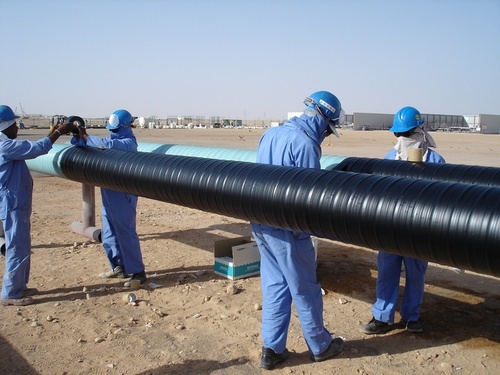 Underground Pipeline Wrapping