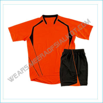 All Team Soccer Uniforms Kit - Polyester S-XXL Orange, Custom Printing/Embroidery, Moisture-Wicking Comfortable Fit