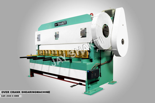 Over Crank Shearing Machine - Automatic Grade: Automatic