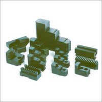 Jaws Spares - Steel Soft & Hard Jaw Set, Black Oxide Finish | Suitable For Hand Operated Chucks, Iso 9001 Compliant, 50-60 Hrc Hardness