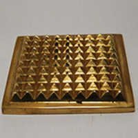 Antique Brass Pyramid