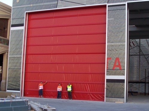 High Speed Fold Up Doors