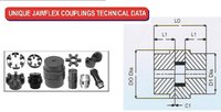 Unique Jaw Flex Type Star Couplings