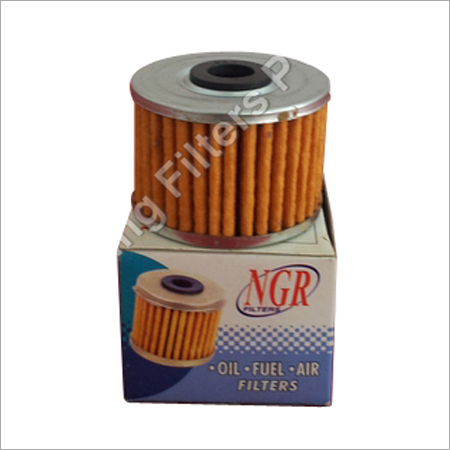 Bajaj Calibur/Boxer/Pulsar Oil Filter - Filter Paper, 68mm Outer Dia x 65mm Height, 20mm Inner Dia | Engine Protection, Efficient Filtration, Extended Life