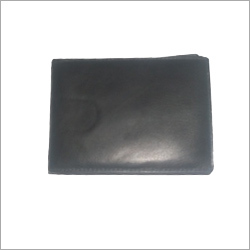 Gents Leather Wallets - Genuine Leather, 4x3x1 inches, Black | Compact Size, 6-8 Card Slots, Zipper Closure, Stylish Design, Durable and Lightweight