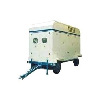 Trolley Mounted Mobile Gensets With Acoustic Enclo