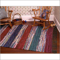 Dyed Striped Rug