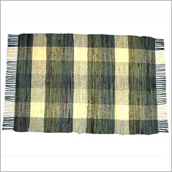 Potpourri Green Check Rugs