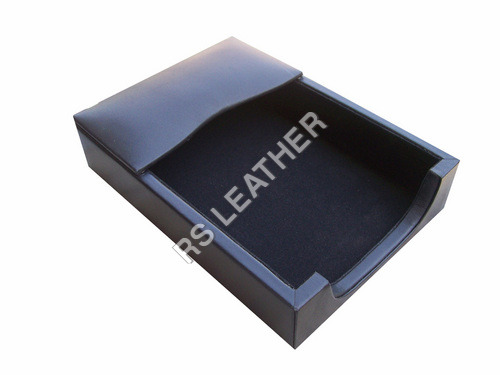 Pu Leather Memo Pad Holder - Leather Material, 4x6 Inches Size, Brown Color | Elegant Design for Easy Note-Taking and Organization
