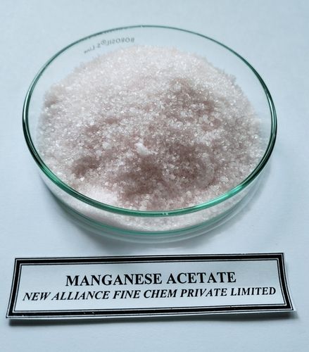 Manganese Acetate - Ash %: 98.0 %.