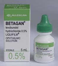 Betagan Eye Drops (Levobunolol Hydrochloride) - 0.5% Ophthalmic Solution, Green Cap, 5ml | Reduces Pressure, Treats Glaucoma, Easy Daily Application