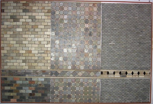 Mosaics Large tiles