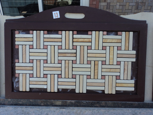 Mosaics Display Board Knitted Pattern
