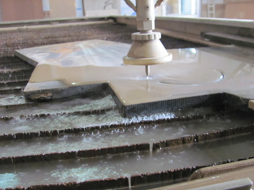 Water Jet Machine Working