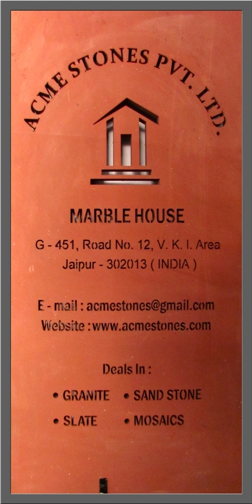 Marble Granite Stone Engraving
