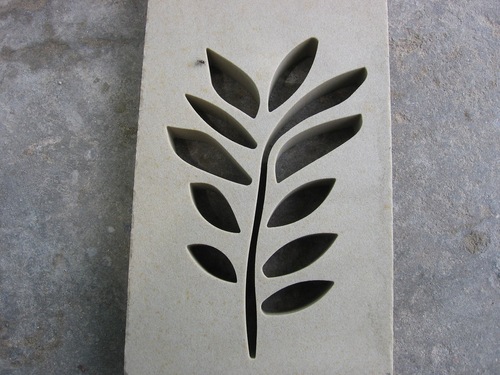 Water Jet Leaf Cut Pattern Marble
