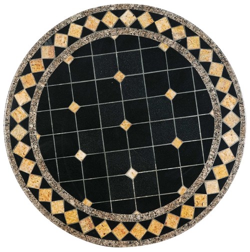 Black Marble Table Top