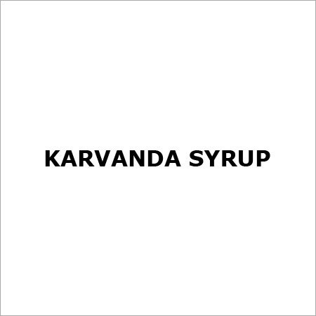 Karvanda Syrup