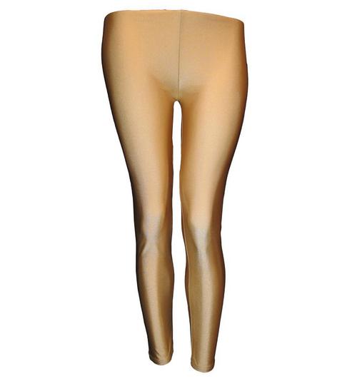 Golden Lycra Leggings