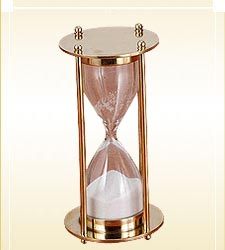 Nautical Brass Sand Timer