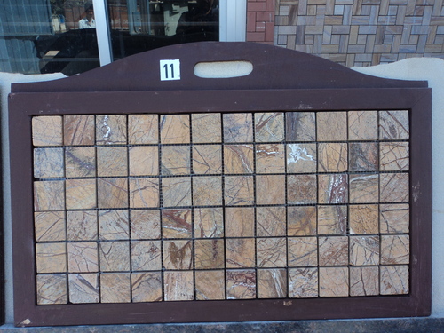 Stone Cube Mosaic Display Boards
