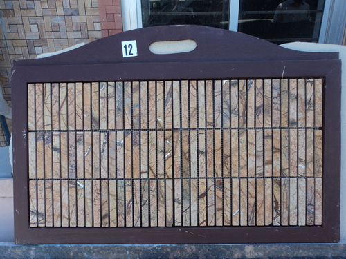 Vertical Striped Mosaics Display Boards