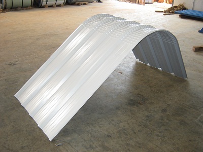 Half Curved Roofing Sheet