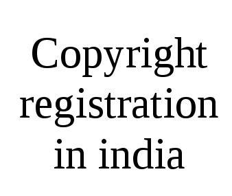 Copyright registration in india