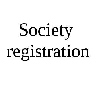 Society registration