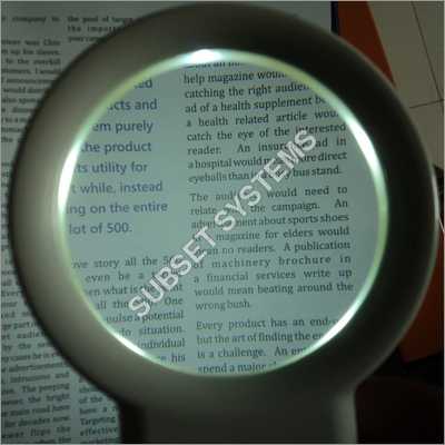 Illuminated Handheld Magnifiers