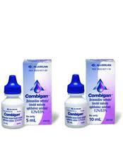 Combigan - Plastic Bottle 5mL, Ophthalmic Solution | Lowers Eye Pressure, Treats Glaucoma, Improves Fluid Flow