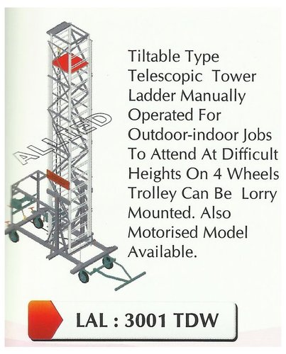 Aluminium Tiltable Tower Ladder